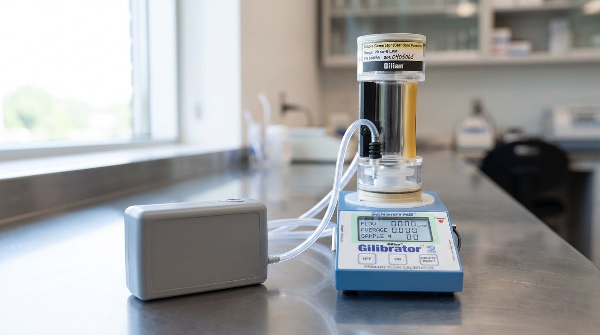Air Sampling Pump Calibrators: Bubble, Digital and Rotameter Compared for Canada