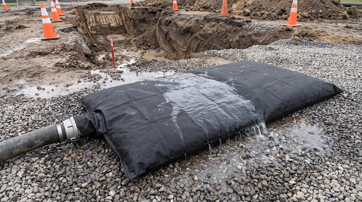 Dewatering Bags: Site Silt Bags vs Polymer Sludge Bag Systems for Canadian Projects