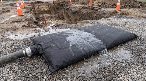 Dewatering Bags: Site Silt Bags vs Polymer Sludge Bag Systems for Canadian Projects