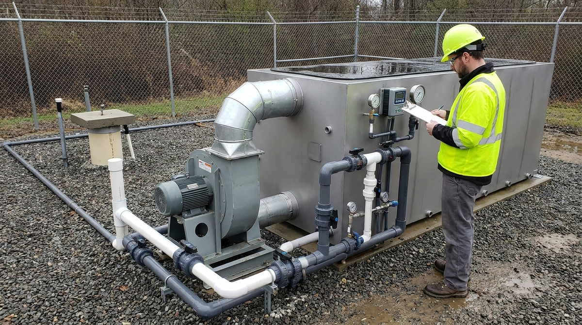 Air Stripping for VOC-Contaminated Groundwater: Sizing and Selection Guide for Canada