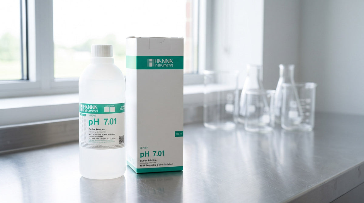 pH Buffer Solutions: Choosing 4.01, 7.01 and 10.01 Calibration Standards for Canadian Water Work