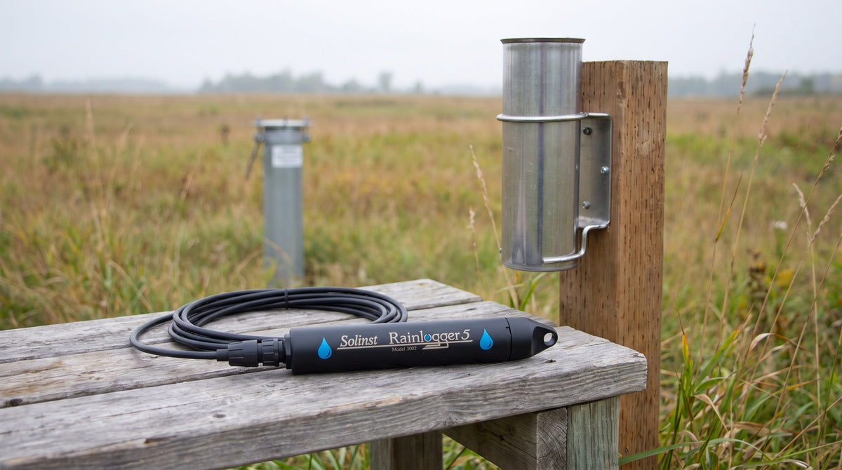 Rain Gauge Data Logger: Pairing a Tipping-Bucket Gauge with the Solinst Rainlogger 5 in Canada