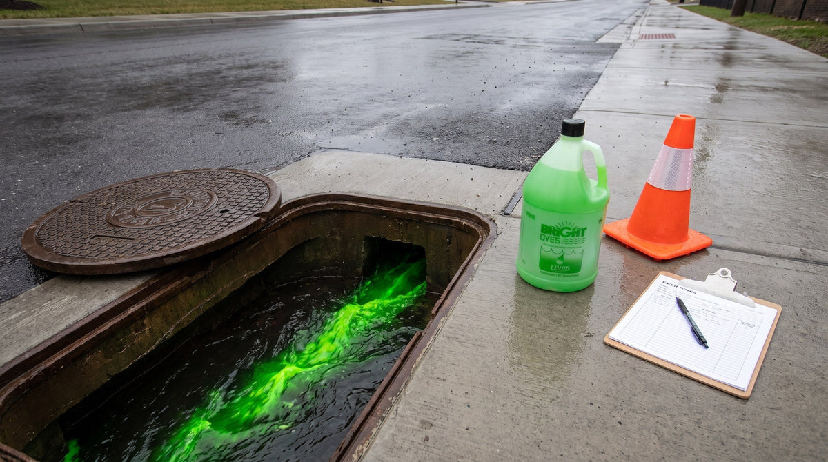 Sewer Dye Testing: How to Detect Illicit Connections and I&I Sources