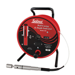 Model 105 Well Casing & Depth Indicator With Laser Marked Flat Tape