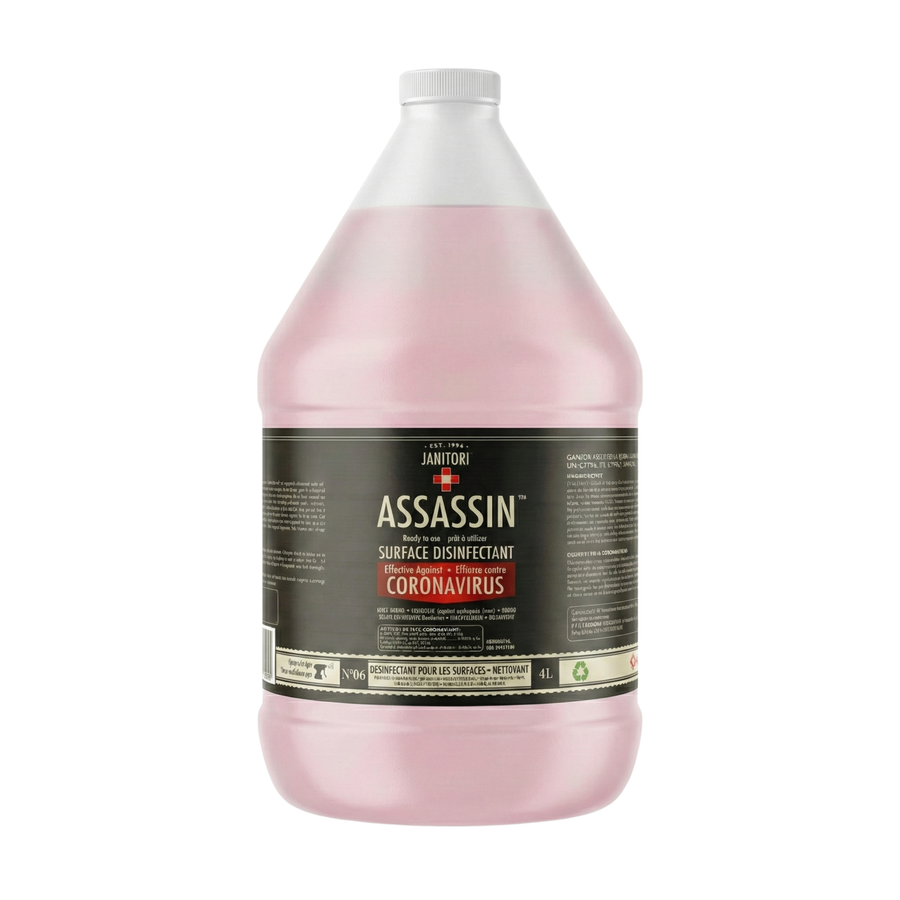 JANITORI™ ASSASSIN™ Disinfectant / Cleaner — Disinfectant