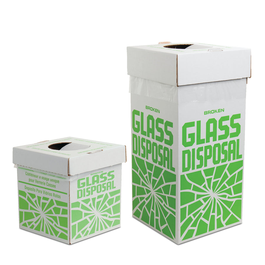 Broken Glass Disposal Boxes