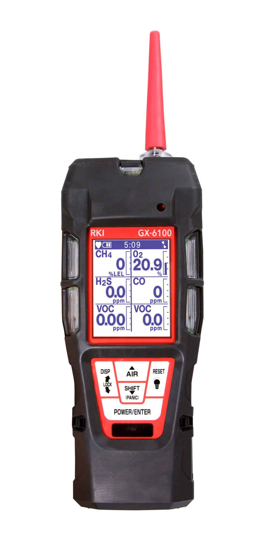 GX-6100 Portable Multigas Detector — Gas Detector