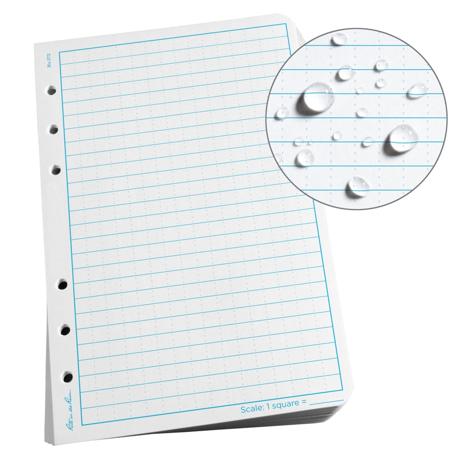 4.625″ x 7″ Rite in the Rain® All-Weather White Color Loose Leaf
