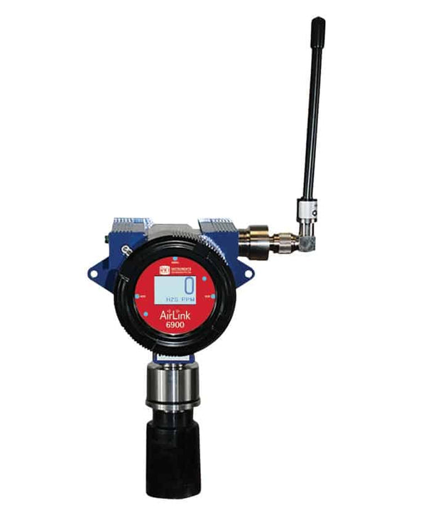 RKI AirLink 6900 Wireless Gas Detector, Battery Powered
