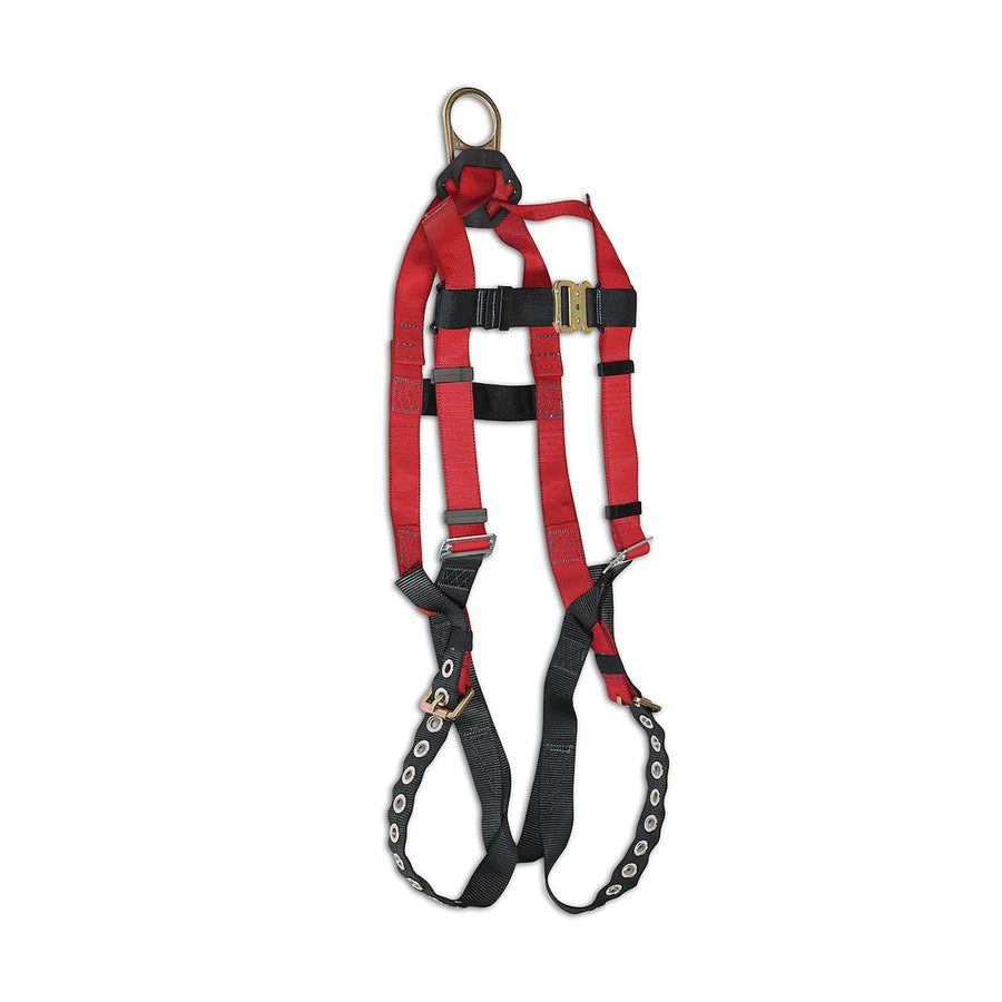 Dyna-l Universal Fall Arrest Harness With Tongue Buckles Leg Strap Connectors