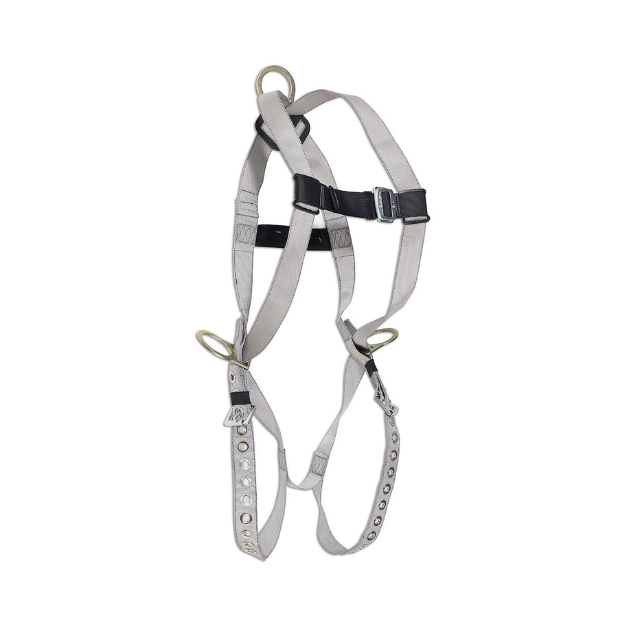 B-Compliant Work Positioning Harness With Tongue Buckles Leg Strap Connectors