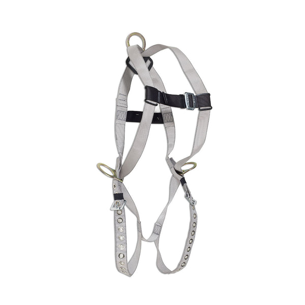B-Compliant Work Positioning Harness With Tongue Buckles Leg Strap Connectors