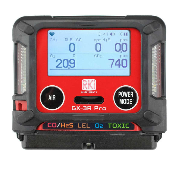 GX-3R Pro Personal 4-Gas + Toxic Gas Monitor With Bluetooth