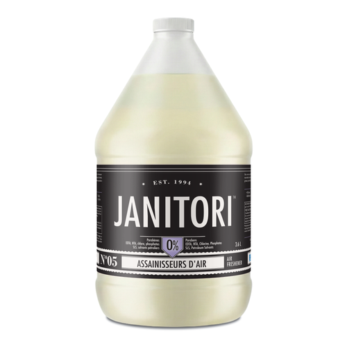 JANITORI Air Freshener No.05 - Natural odor eliminator spray for home and commercial use, Made in Canada
