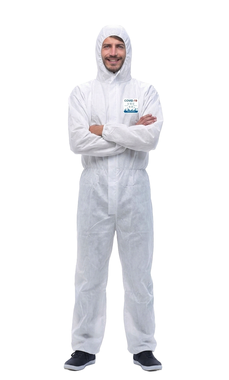 Manufacturer (roncosafety.com) XP-2000.png, 800x1328, clean white studio background. Correct product: model wearing whit