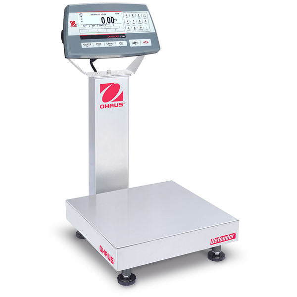 OHAUS Defender™ 5000 - D52 Bench Scale — 12 in x 12 in (305 mm x 305 mm) — D52P12RQR1