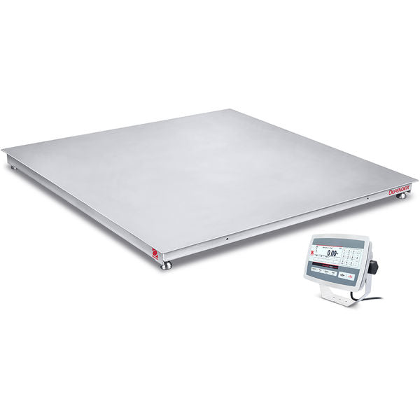 OHAUS Defender™ 5000 Washdown Floor Scales - i-DF52 — I-DF52XW2500C1R