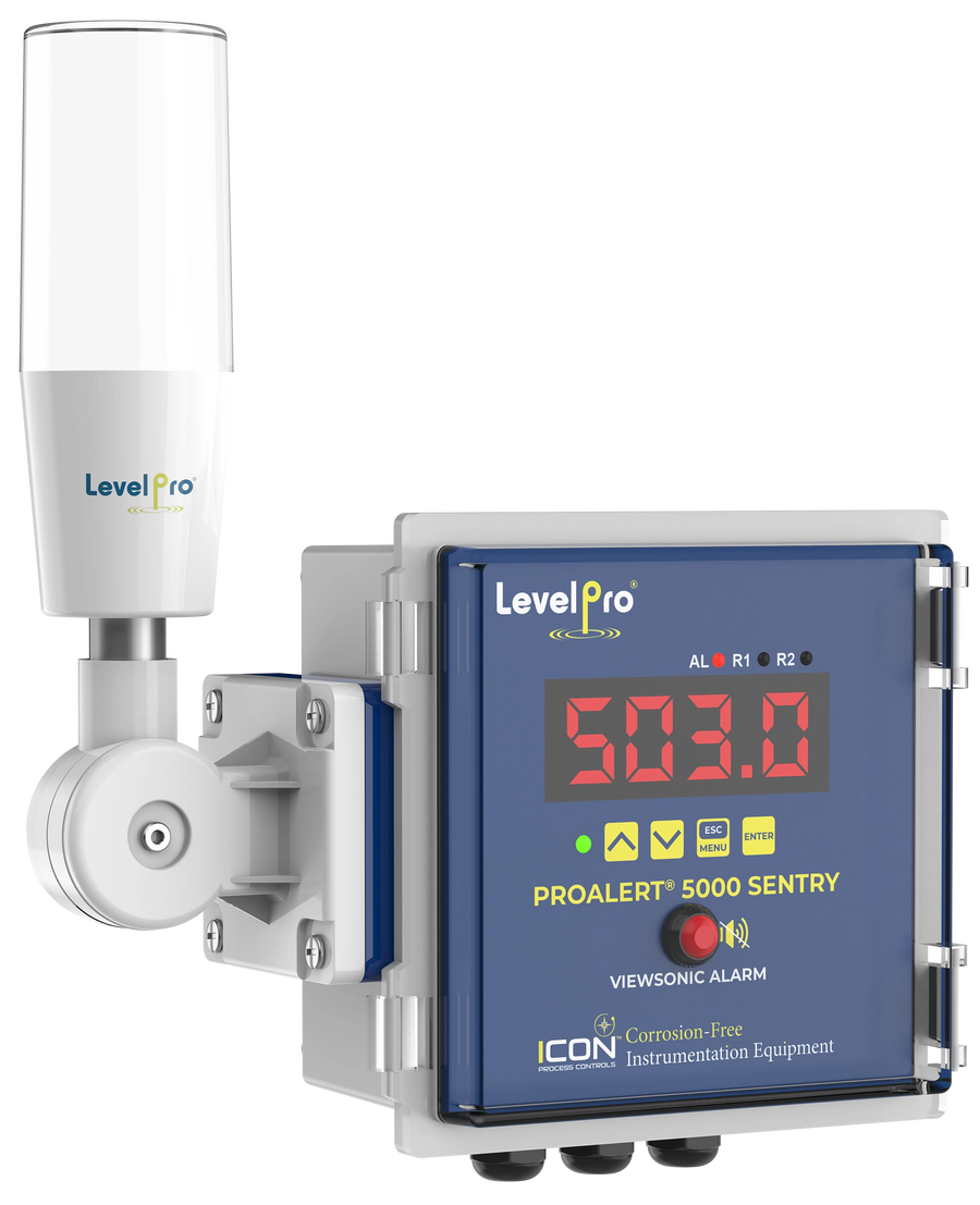 Icon ProAlert 5000 Industrial Audible and Visual Alarm with Display