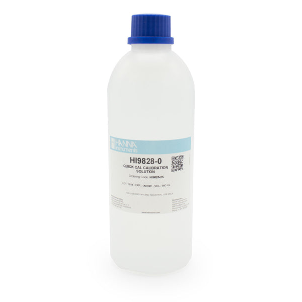 Hanna Quick Calibration Solution and Turbidity Standards for Multiparameter Meters