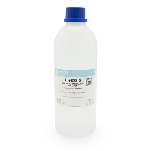 Hanna Quick Calibration Solution and Turbidity Standards for Multiparameter Meters