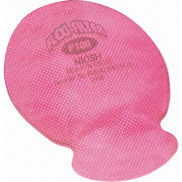 MSA Flexi-Filter Pads for Advantage Respirator, Particulate Filter, P100 Filter, Pack of 2