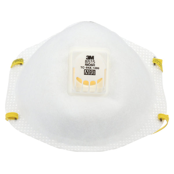3M 8515 Welding Particulate Respirators, N95, NIOSH Certified, Box of 10