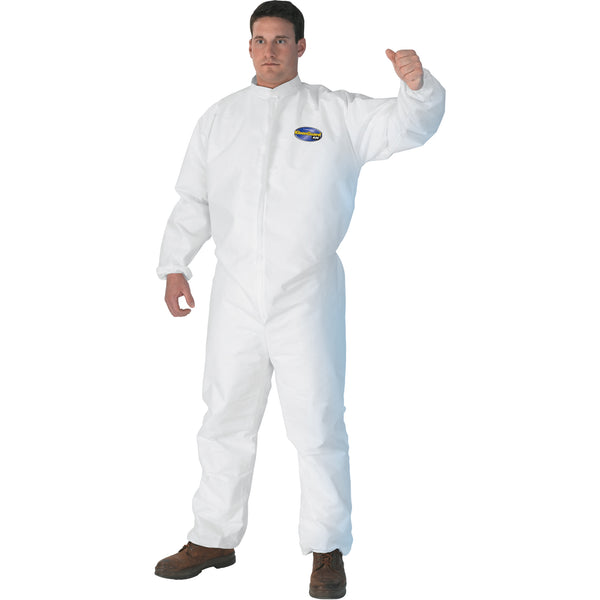 Ansell Kleenguard™ A30 Coveralls, White, SMS