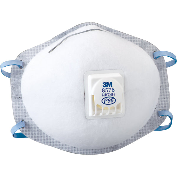 3M 8576 Particulate Respirators, P95, NIOSH Certified, Box of 10