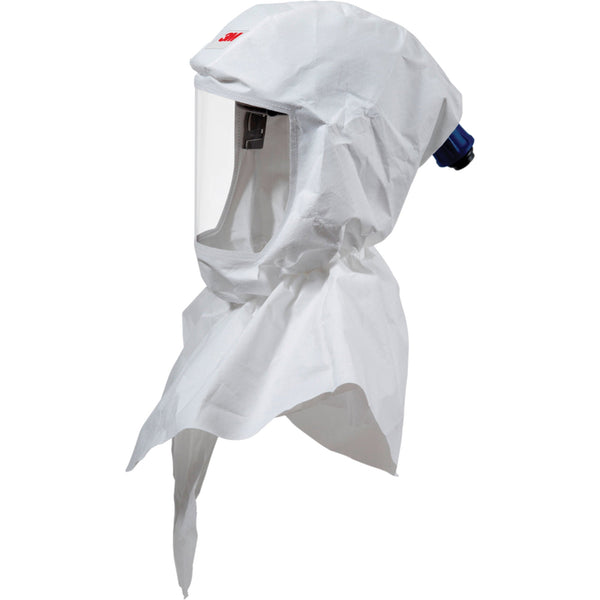 3M Versaflo Painter's Hood Assembly with Premium Head Suspension, Universal, Soft Top, Double Shroud