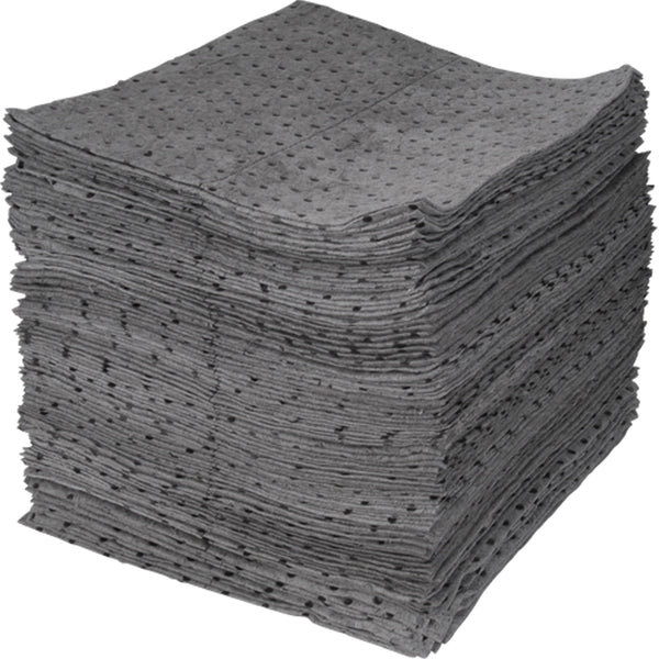 Zenith Premium Bonded Sorbent Pads, Universal & Oil-Only