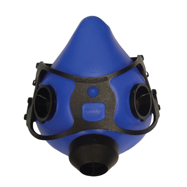 Dentec Comfort Air 100 Series Half-Facepiece Respirator, Silicone, Medium