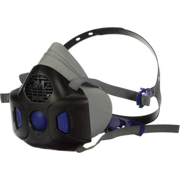 3M Secure Click HF-800 Series Half Facepiece Reusable Respirator, Silicone