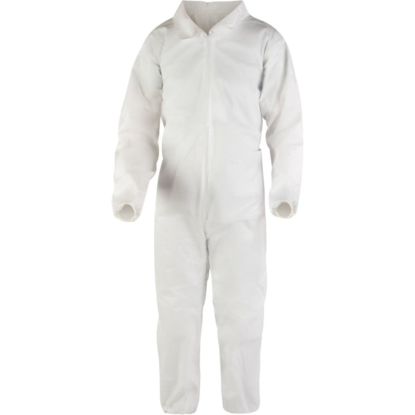 Zenith Premium Coveralls, White, Microporous
