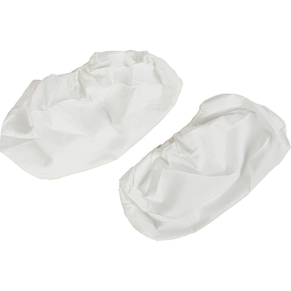 Zenith Shoe Covers, Microporous, White, Pack of 50