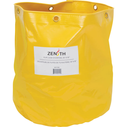 Zenith Pipe Leak Diverter, 1.5' L x 1.5' W, HDPE