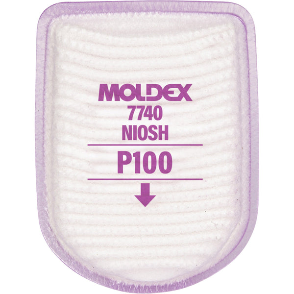 Moldex Semi-Rectangular Respirator Filter, Particulate Filter, P100 Filter
