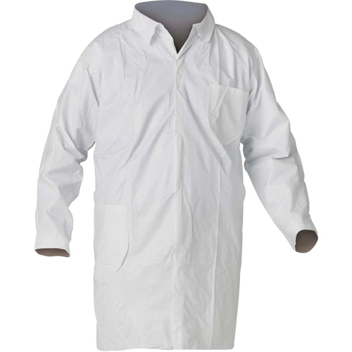 Ansell KleenGuard™ A40 Lab Coat, White, Case of 30