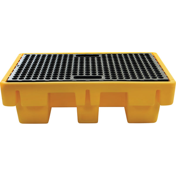 Zenith 2-Drum Spill Pallet, 61 US gal. Spill Capacity, 51.5" x 36" x 15"