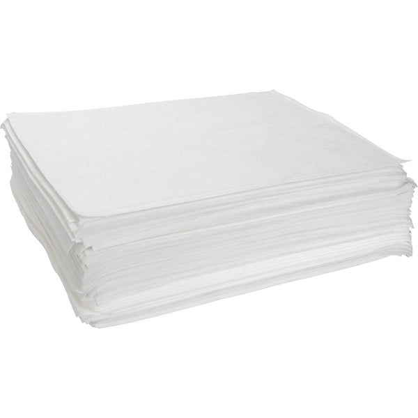 Zenith Meltblown Sorbent Pads, 15" x 19", Pack of 100