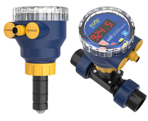 Icon TIR Insertion Paddle Wheel Flow Meter with Rate, Pulse and 4-20mA Output
