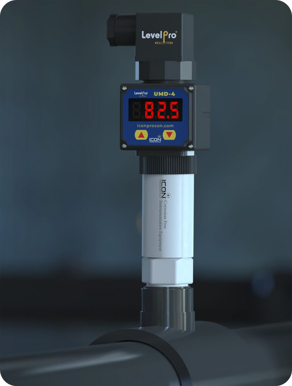 Icon TPP Plastic Liquid Temperature Probe with 4-20mA Output