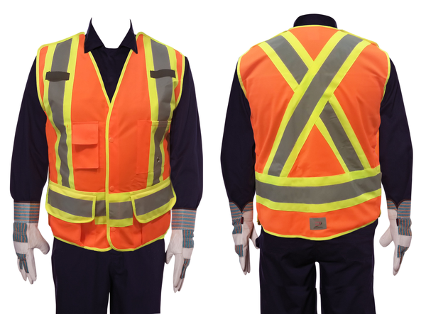 CSA Tear-Away Surveyors Vest - CSA Z96-09