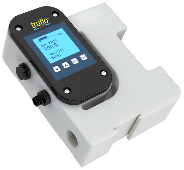 Icon UltraFlo 5000 PE Ultrasonic Flow Meter for Dosing and Pulsating Flows