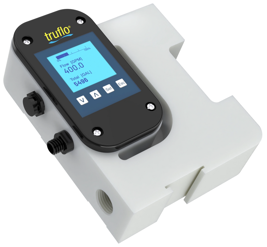 Icon UltraFlo 5000 PE Ultrasonic Flow Meter for Dosing and Pulsating Flows