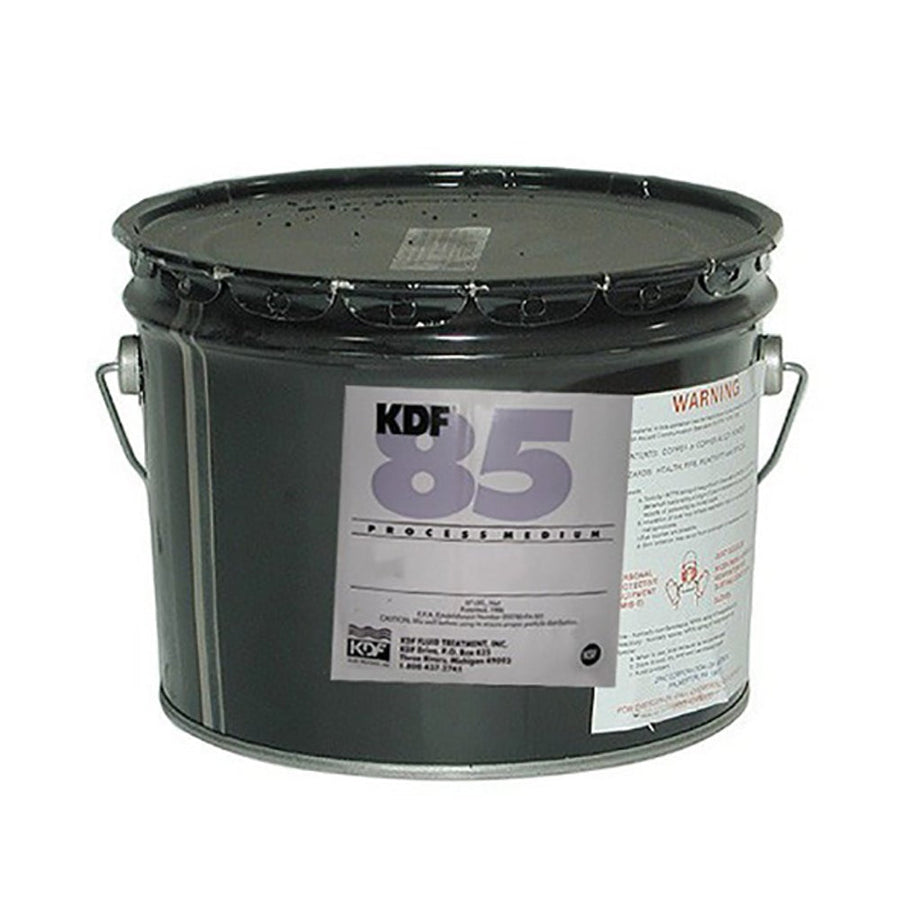 KDF-85 process media drum for iron and hydrogen sulfide reduction