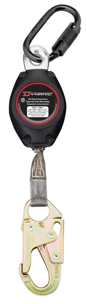7ft Personal Single Leg Self-Retracting Lifeline Type 1 Device With Snap Hook Connector Anchorage — Fall Protection