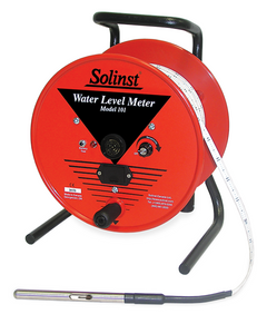 Model 101 P2 Water Level Meter With Heat Embossed PE Flat Tape — Water Level Meter
