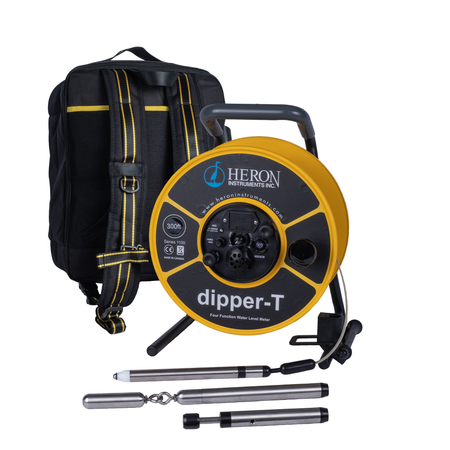 dipper-T (Series 1102) Version 2 Water Level Meter With Optional Well-Profiling Probes & Auto-Sense