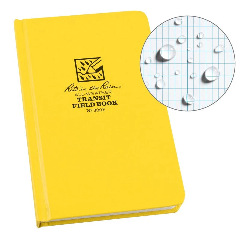 4.375″ x 11″ Rite in the Rain® All-Weather Hard Cover Books — Field Notebook