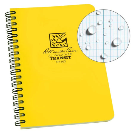 4.625″ x 7″ Rite in the Rain® All-Weather Side Spiral Notebook